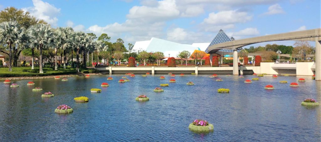 Floating Gardens at EPCOT