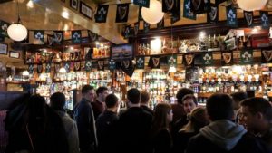 Inside Bar at Temple Bar in Dublin, Ireland