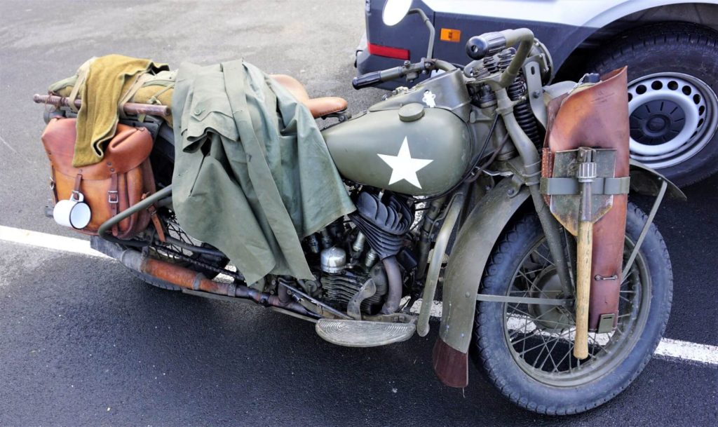 army motorcycle from wwII